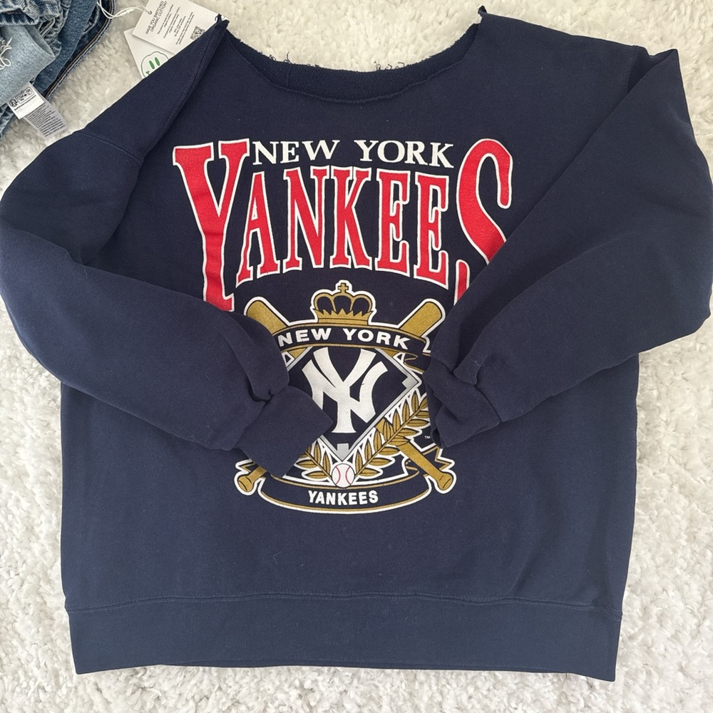 New York Yankees Navy Sweatshirt